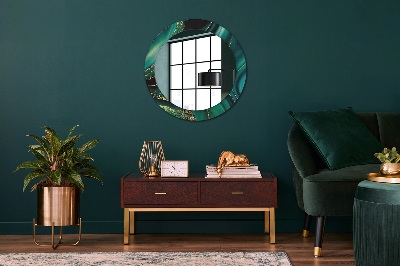 Bedruckter Spiegel Smaragdmarmor