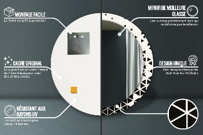 Dekorativer Spiegel Abstrakte geometrische