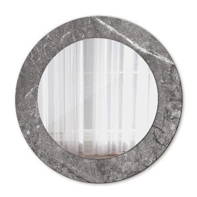 Bedruckter Spiegel Rustikaler Marmor