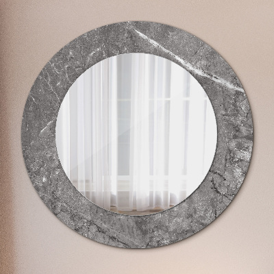 Bedruckter Spiegel Rustikaler Marmor