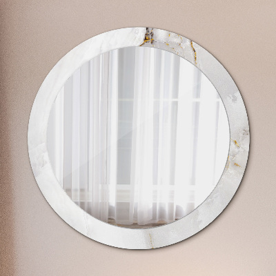 Spiegel mit Motivdruck Glänzender Marmor