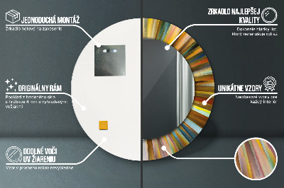 spiegel ornament Abstraktes radiales Muster