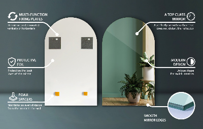 Bogenspiegel dekorativ