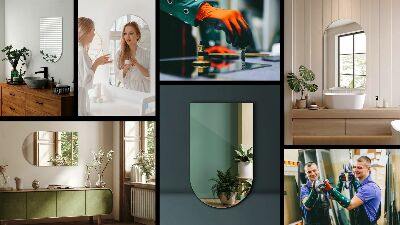 Bogenspiegel dekorativ