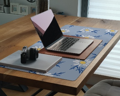 Schreibtischunterlage Gänseblümchenmuster