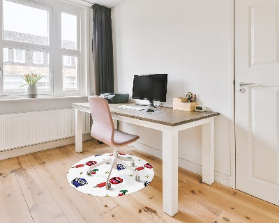 Bürostuhl unterlage Kirschlippen