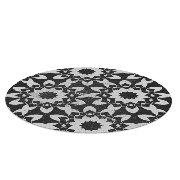 Bodenschutzmatte teppich runden Dekoratives Mandala