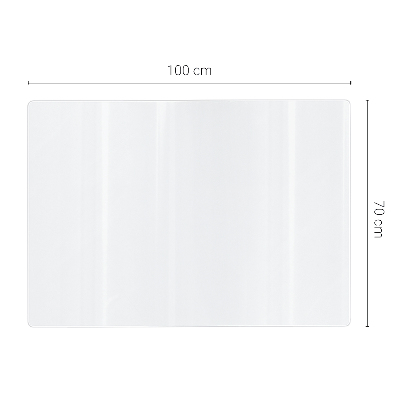 Transparente Schutzmatte Universal