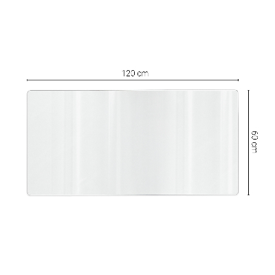 Transparente Schutzmatte Universal