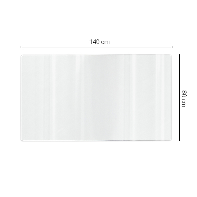 Transparente Schutzmatte Universal