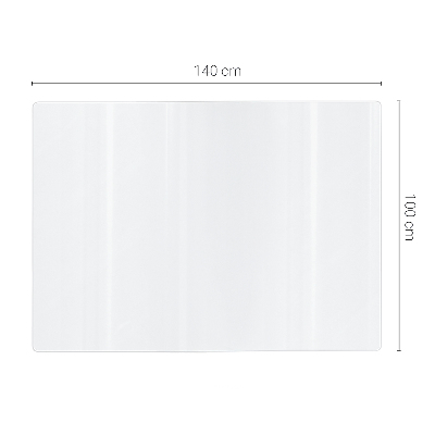 Transparente Schutzmatte Universal