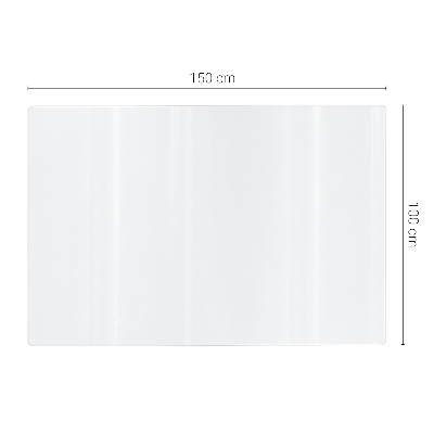 Transparente Schutzmatte Universal