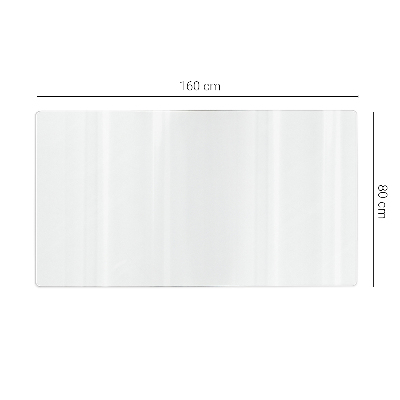 Transparente Schutzmatte Universal