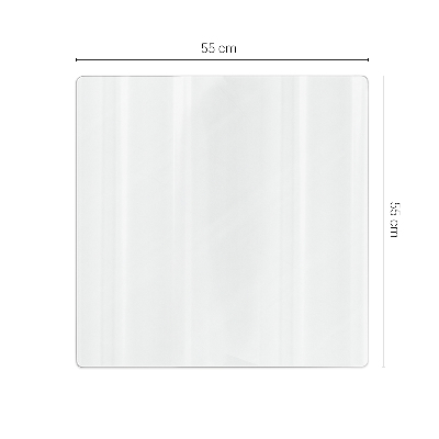 Transparente Schutzmatte Universal