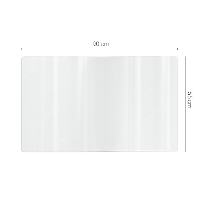 Transparente Schutzmatte Universal