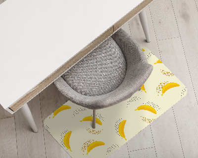 Bodenschutzmatte für bürostuhl Bananen-Punkte-Patches