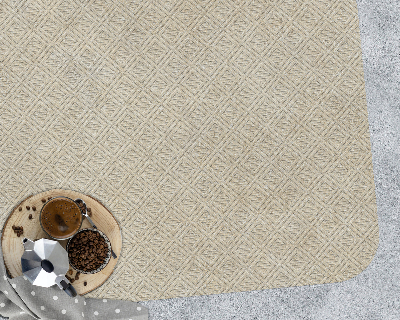 Bodenschutzmatte bürostuhl Muster auf Sandstein