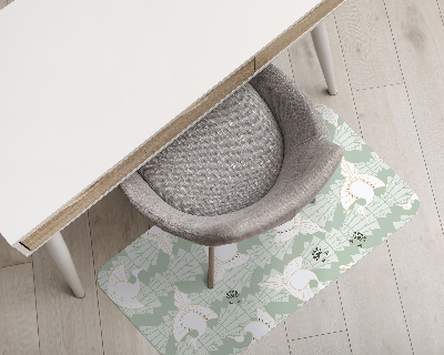 Bodenschutzmatte teppich Geometrische Vögel