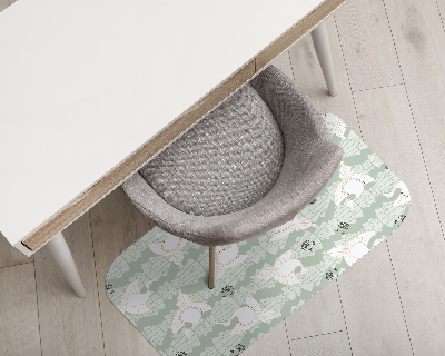 Bodenschutzmatte teppich Geometrische Vögel