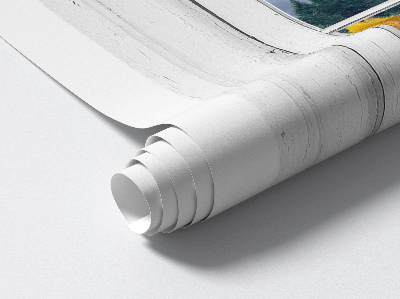 Wandtattoo Fensterblick 102x100 Fensterlandschaft