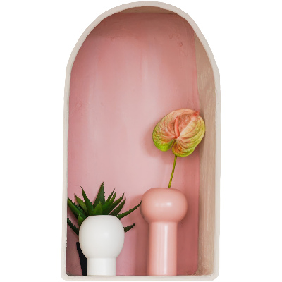 Wandtattoo 3D-Design 58x100 Subtile Vegetation