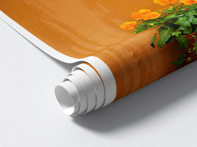 Wandtattoo 3D-Design 65x100 Blumen im Topf