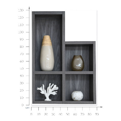 Wandtattoo 3D-Design 91x130 Dekorative Regale