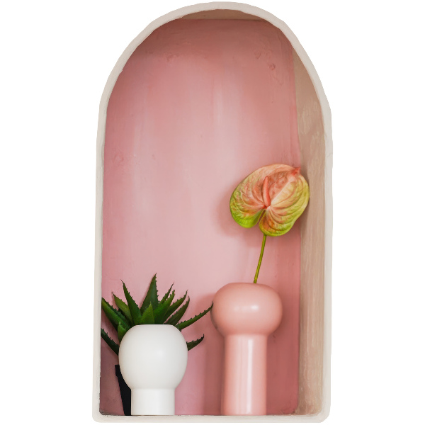 Wandtattoo 3D-Design 75x130 Subtile Vegetation