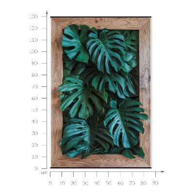 Wandtattoo 3D-Design 87x130 Grüne Zusammensetzung