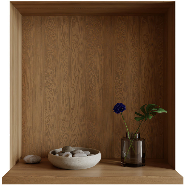 Wandtattoo 3D-Design 128x130 Natürliche Dekorationen