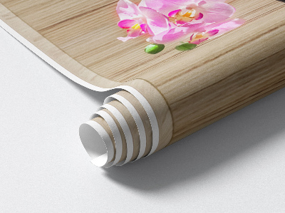 Wandtattoo 3D-Design 52x130 Orchideen-Eleganz