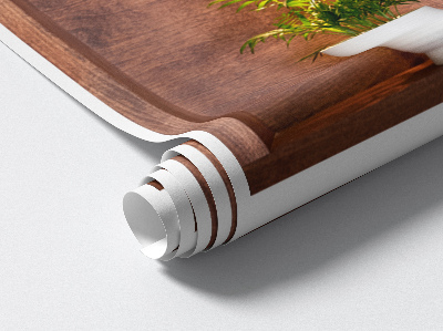 Modernes 3D-Wandtattoo 17x60 Pflanzennischen