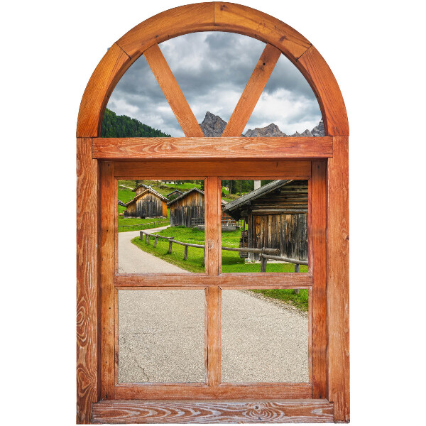 Wandtattoo Fenster 39x60 Ausblick aus dem Fenster