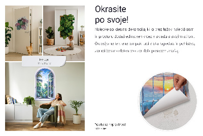 Wandtattoo Fenster 35x60 Ein malerischer Kanal