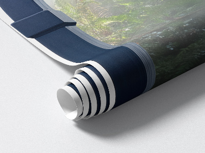 Wandtattoo Fenster 43x60 geheimnisvoller Dschungel