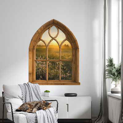 Wandtattoo Fenster 48x60 Fensterlandschaft