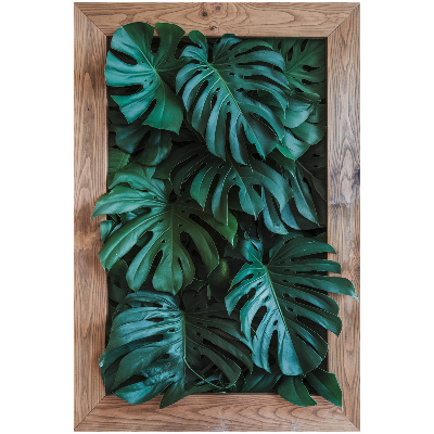 Modernes 3D-Wandtattoo 40x60 Grüne Zusammensetzung