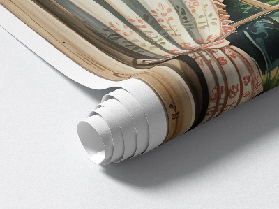 Wandtattoo Fenster 58x60 Idyllisches Fenster