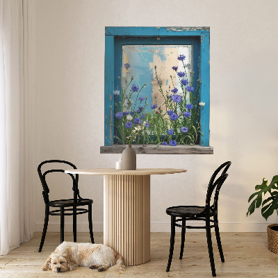 Wandtattoo Fenster 53x60 Ländlicher Charme