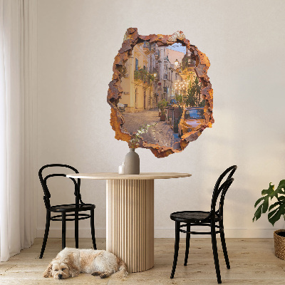 3D Wandtattoo Loch in der Wand 50x60 Nachtlichter