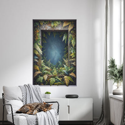 Wandtattoo Fenster 39x60 Natürliche Harmonie