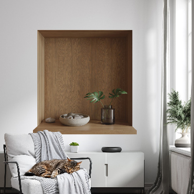 Modernes 3D-Wandtattoo 59x60 Natürliche Dekorationen