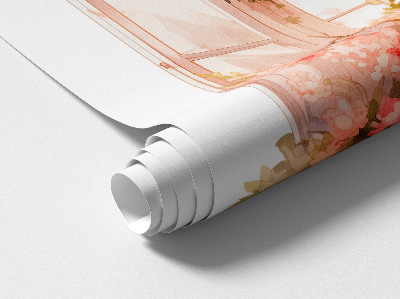 Wandtattoo Fenster 75x80 Romantisches Fenster