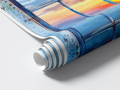 Wandtattoo Fenster 66x80 Fenster West