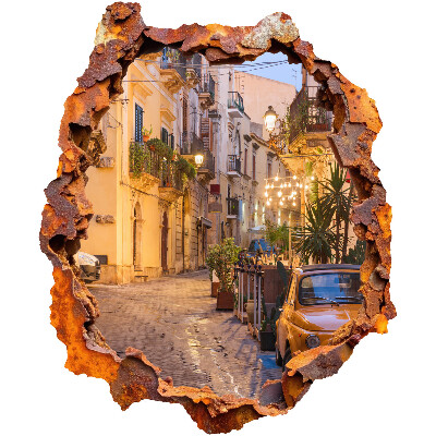 3D Wandtattoo Loch in der Wand 66x80 Nachtlichter