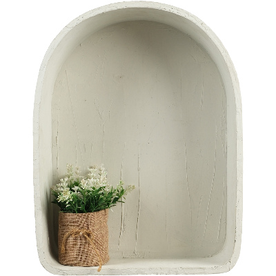 Modernes 3D-Wandtattoo 60x80 Jute-Strauß