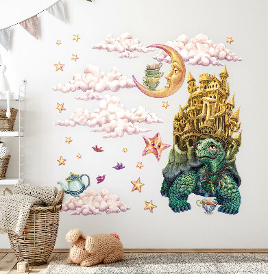 Wandtattoo 80x103 Tierfantasien in Cartoon-Form