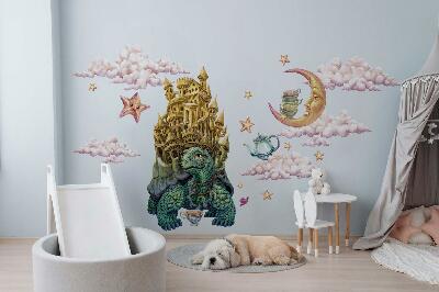 Wandtattoo 80x103 Tierfantasien in Cartoon-Form