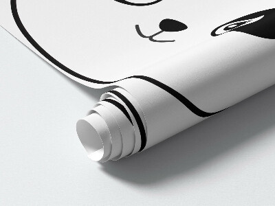 Wandtattoo 80x121 Eine bezaubernde Safari mit wilden Tieren