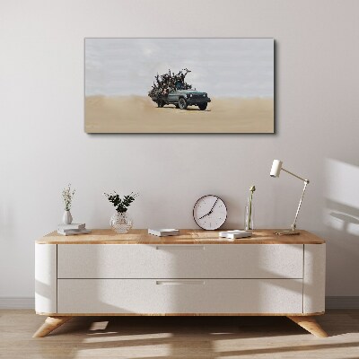 Foto auf leinwand Banksy-Krieg